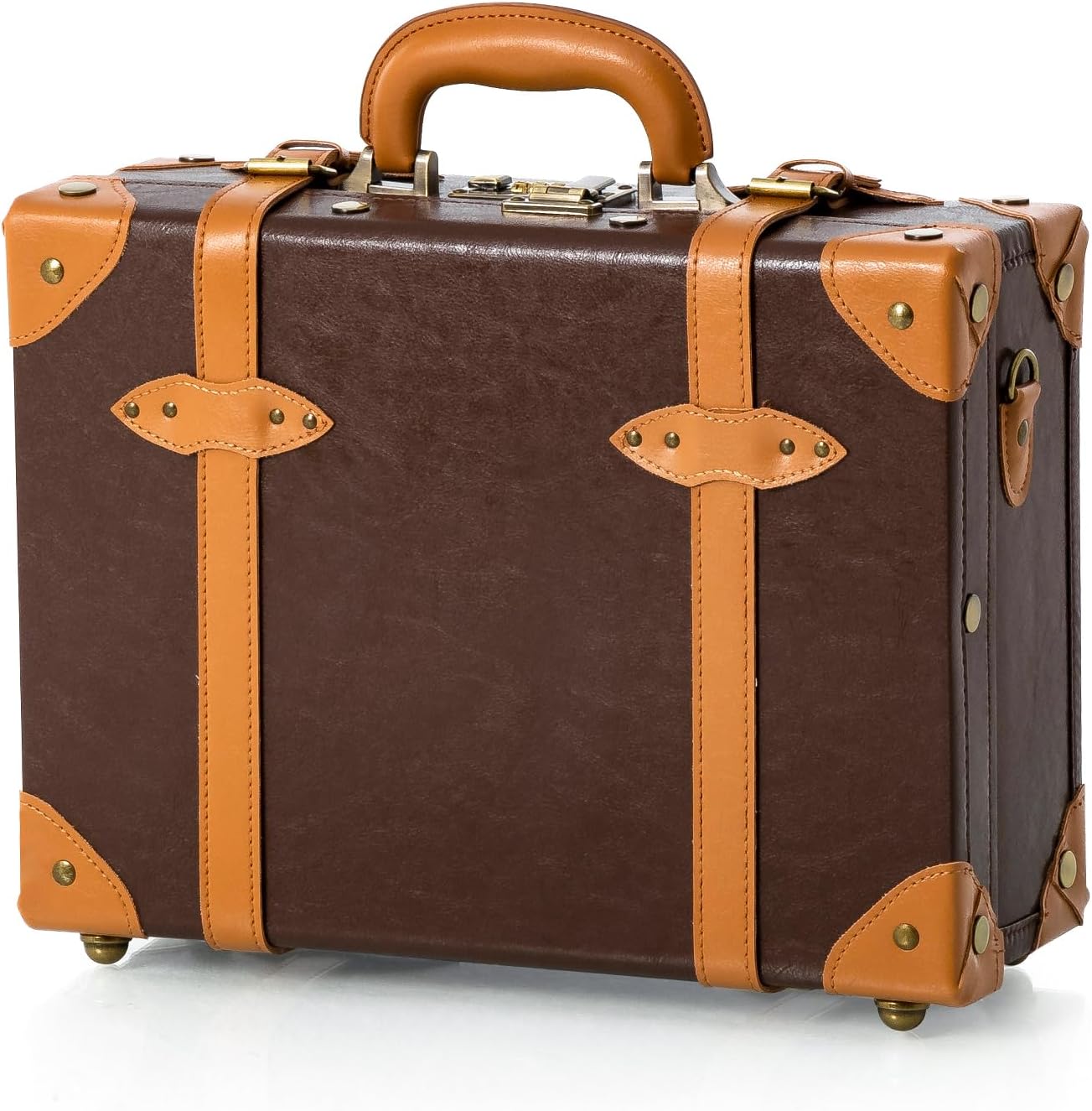 Amazon | [COTRUNKAGE] トランクケース アンティーク風 レトロ