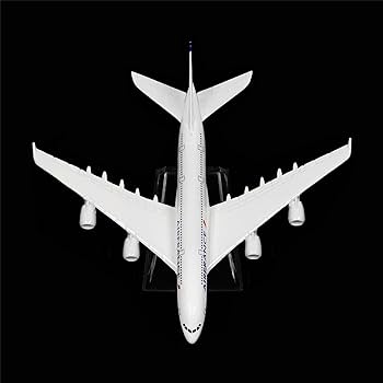 Amazon.com: 24-Hours Air France A380 Solid Alloy Metal Model