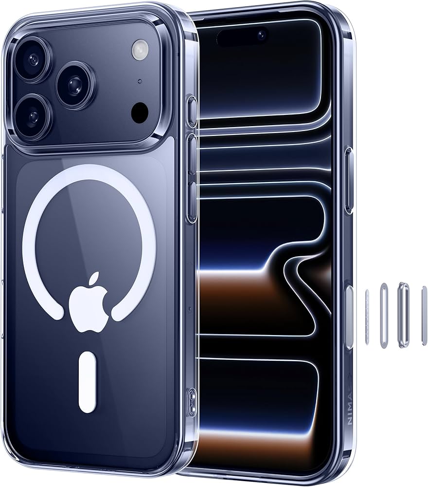 Amazon.co.jp: NIMASO iPhone 17 Pro 用 ケース 【50倍耐衝撃性・PC