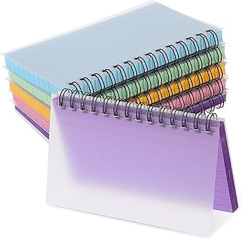 Amazon | Gogogmee 5個小型ノート メモ帳 横罫 インデックスカード