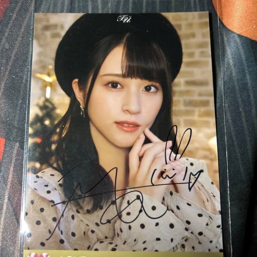 5/5手渡し可】佐々木舞香 生写真 直筆 サイン 黒衣装 5/5手渡し可