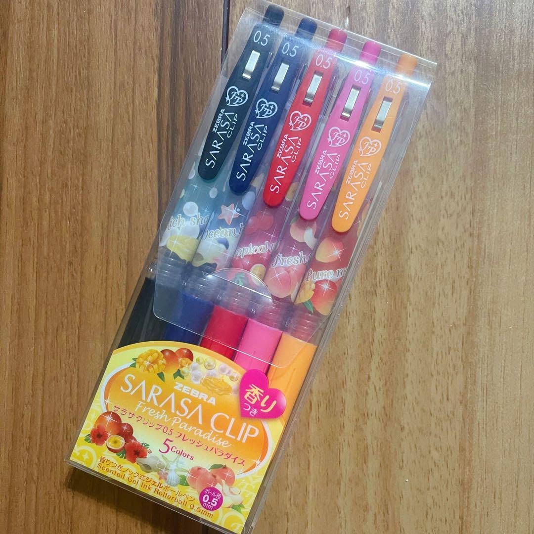 ゼブラ サラサクリップ 香りつき プリンセス Lipton フレッシュ