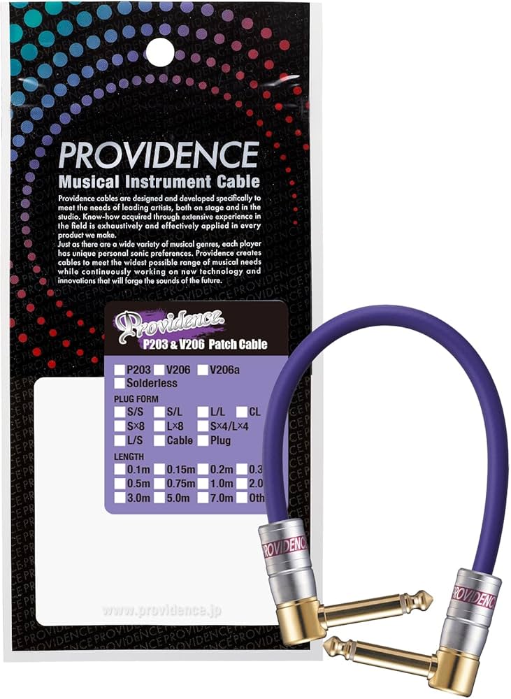PROVIDENCE P203 パッチケーブル12本