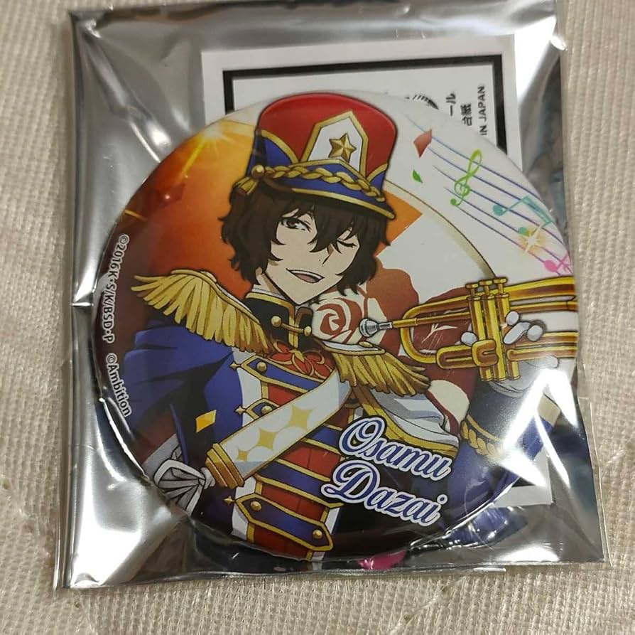 文スト コラボカフェ本舗 缶バッジ 太宰治 画像2枚目確認必須 文