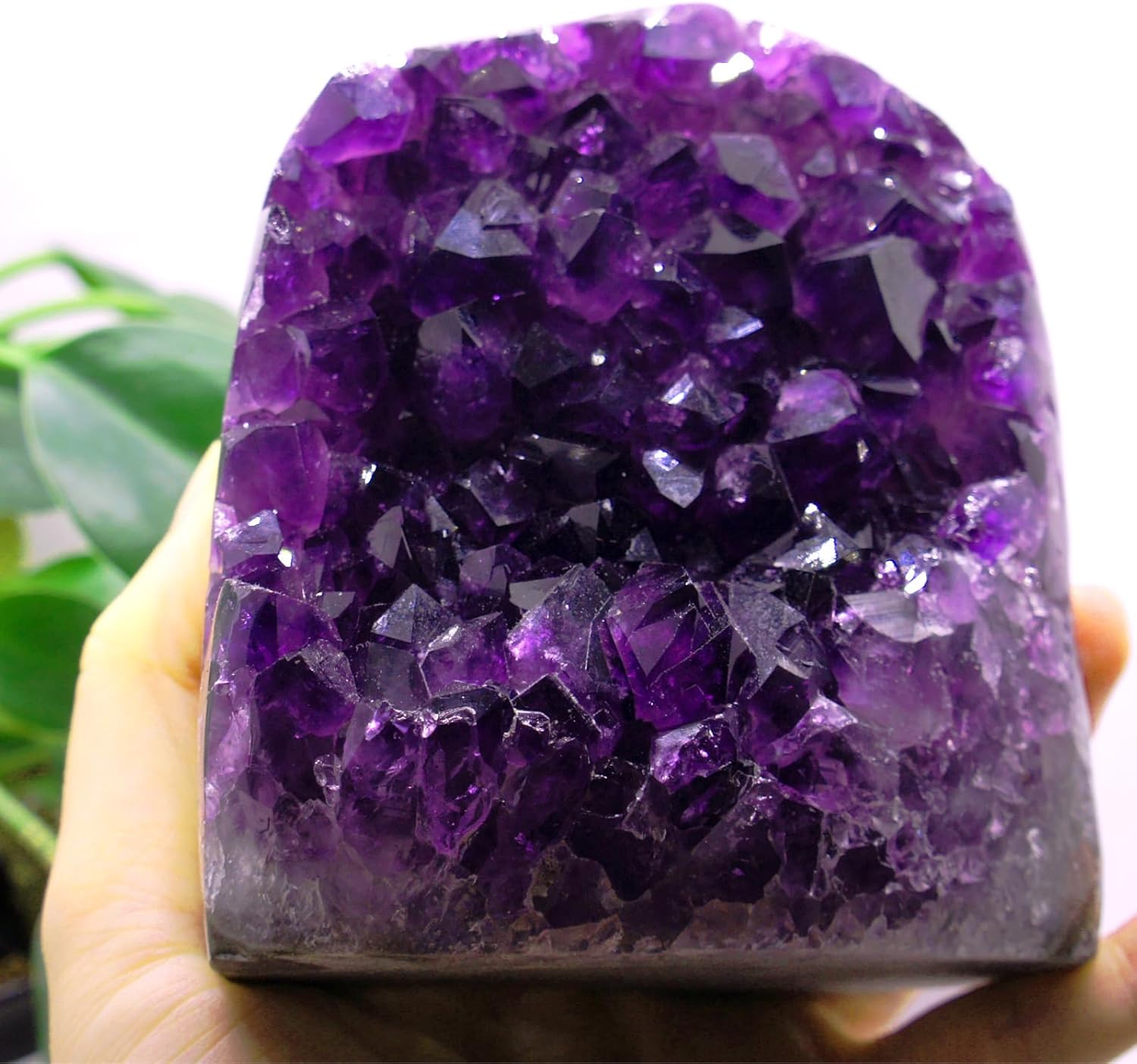 アメジスト クラスター トップ 原石 天然石 パワーストーン 紫水晶