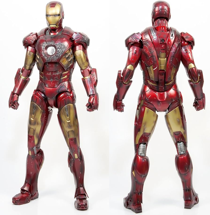 Amazon.com: Hot Toys The Avengers Iron Man Mark VII [Battle