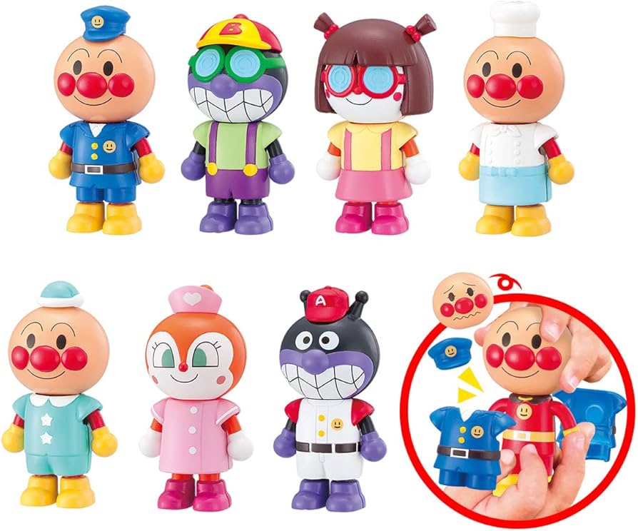 Amazon.co.jp: アンパンマン 磁石で変身ぱちっとなアンパンマン(対象