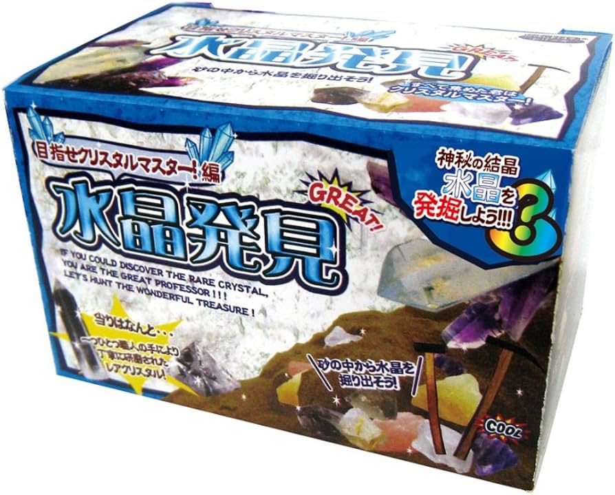 Amazon | ノルコーポレーション 宝物発見シリーズ 水晶発見 TKZ-22-01