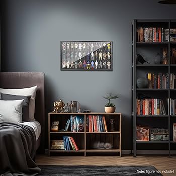 Amazon.com: DisplayMore Wooden Display Case for 3.75 inch Action