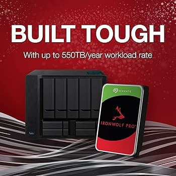 Seagate IronWolf Pro 8TB Enterprise NAS Internal HDD Hard Drive