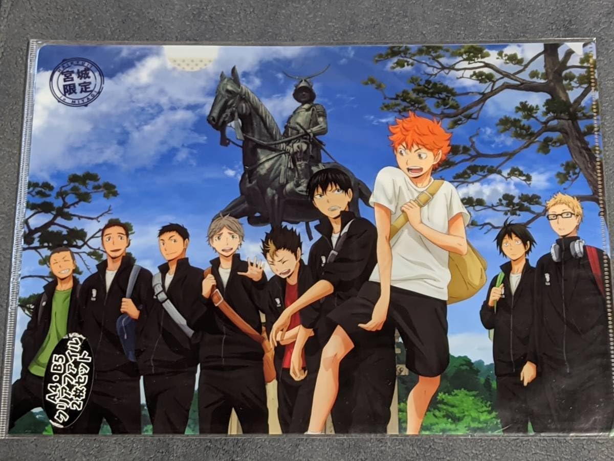 Amazon.co.jp: クリアファイル ハイキュー ご当地限定クリアファイル