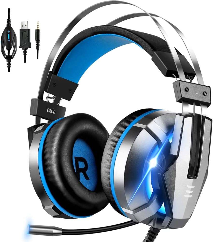 Amazon.co.jp: EKSA ゲーミングヘッドセット ゲームヘッドホン
