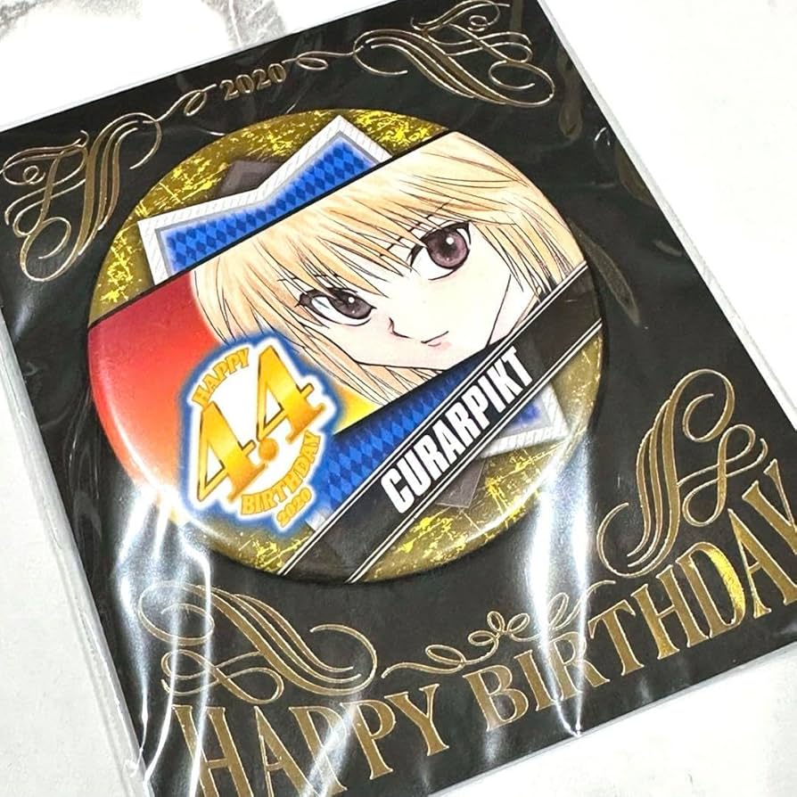 HUNTER×HUNTER バースデイ缶バッジ クラピカ Amazon.co.jp: HUNTER