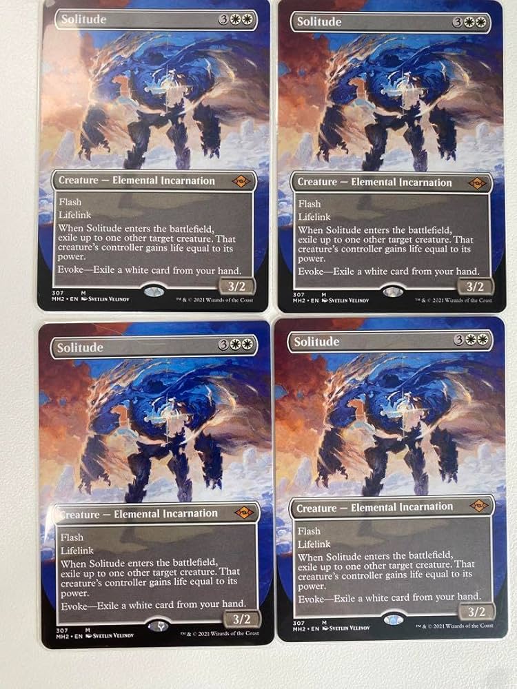mtg 孤独 2枚セット 孤独 (Solitude) · Modern Horizons 2 (MH2) #32
