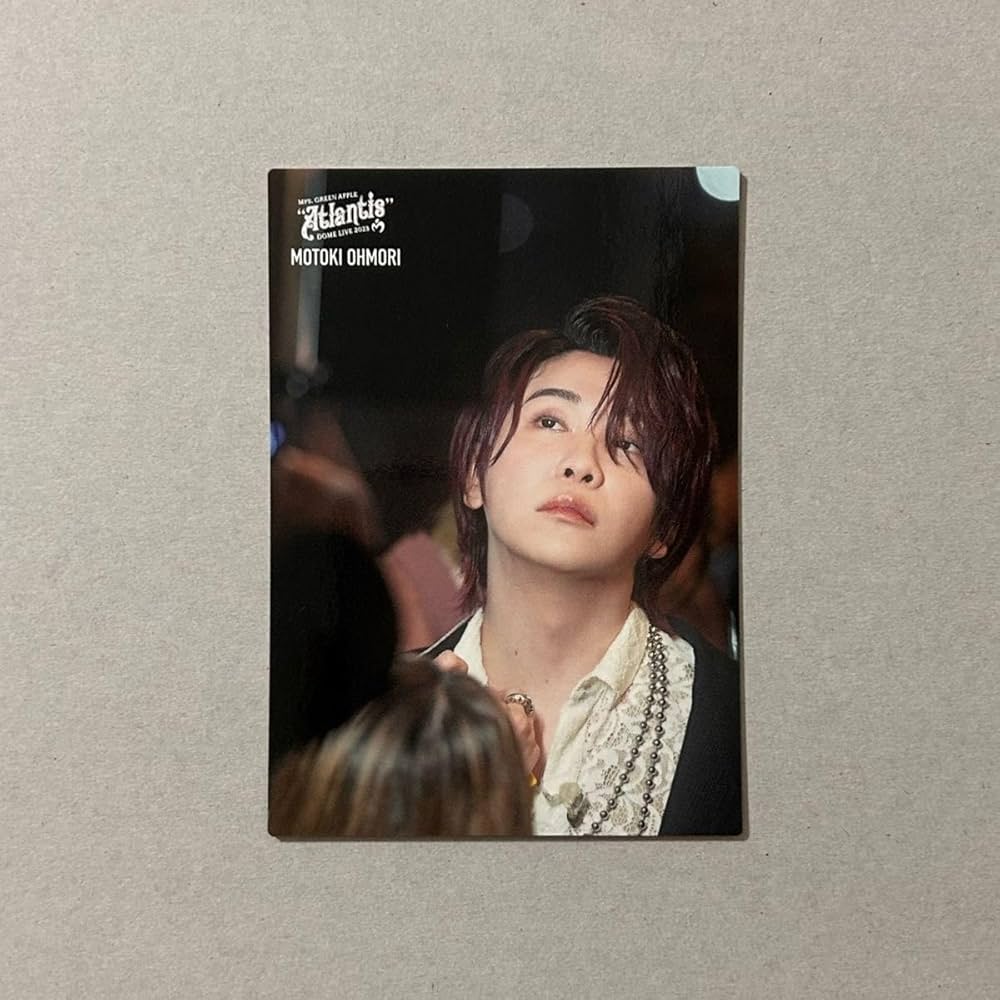 Mrs. GREEN APPLE 大森元貴 フォトカード レア 大森元貴 レア フォト