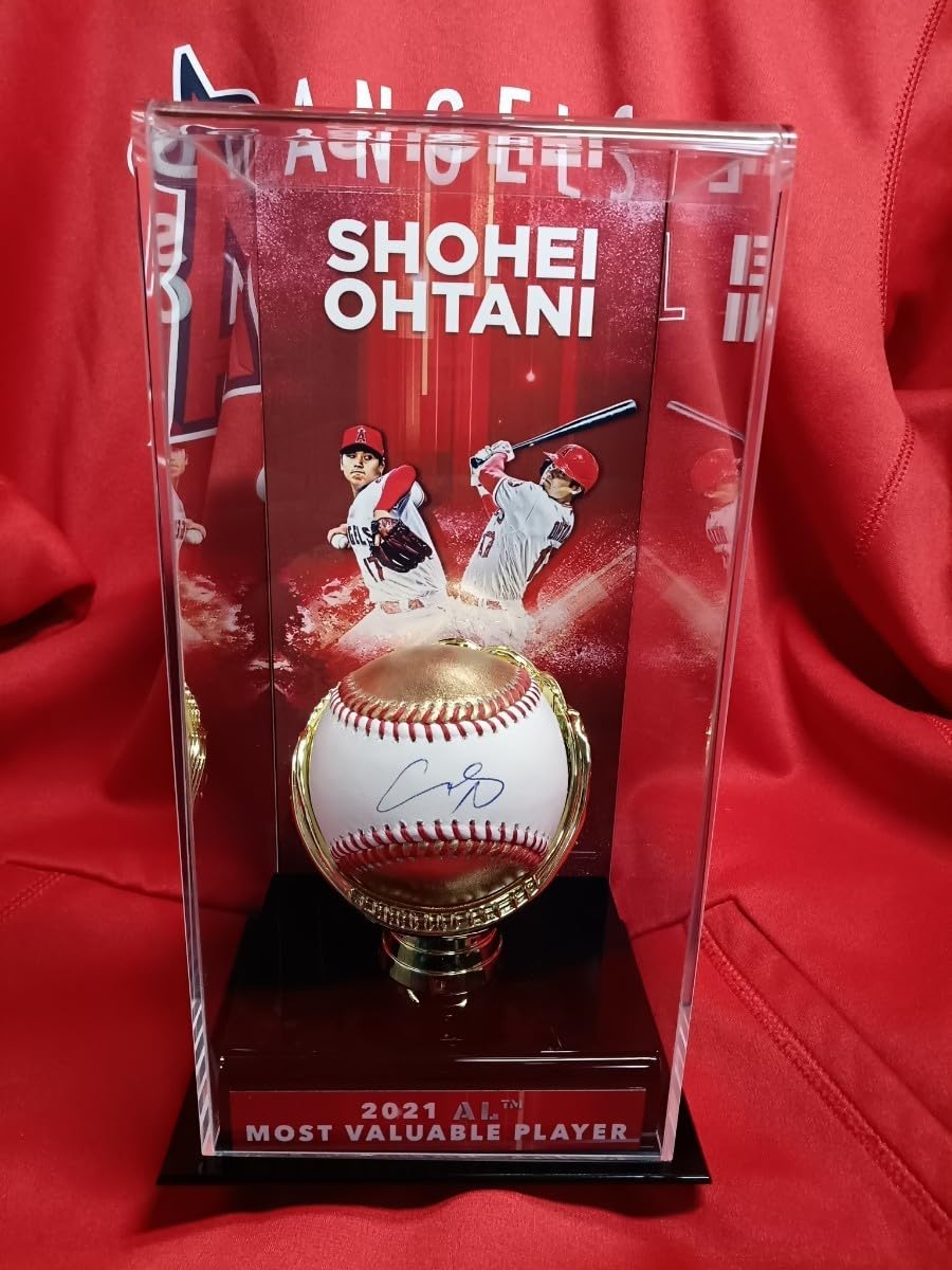 大谷翔平 2019最優秀新人賞記念 ディスプレイボールケース MLB公式試合球付