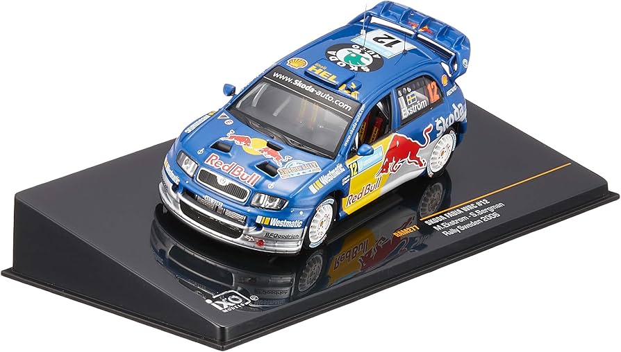 Amazon | ixo/イクソ シュコダ ファビア WRC 06 ラリー・スウェーデン