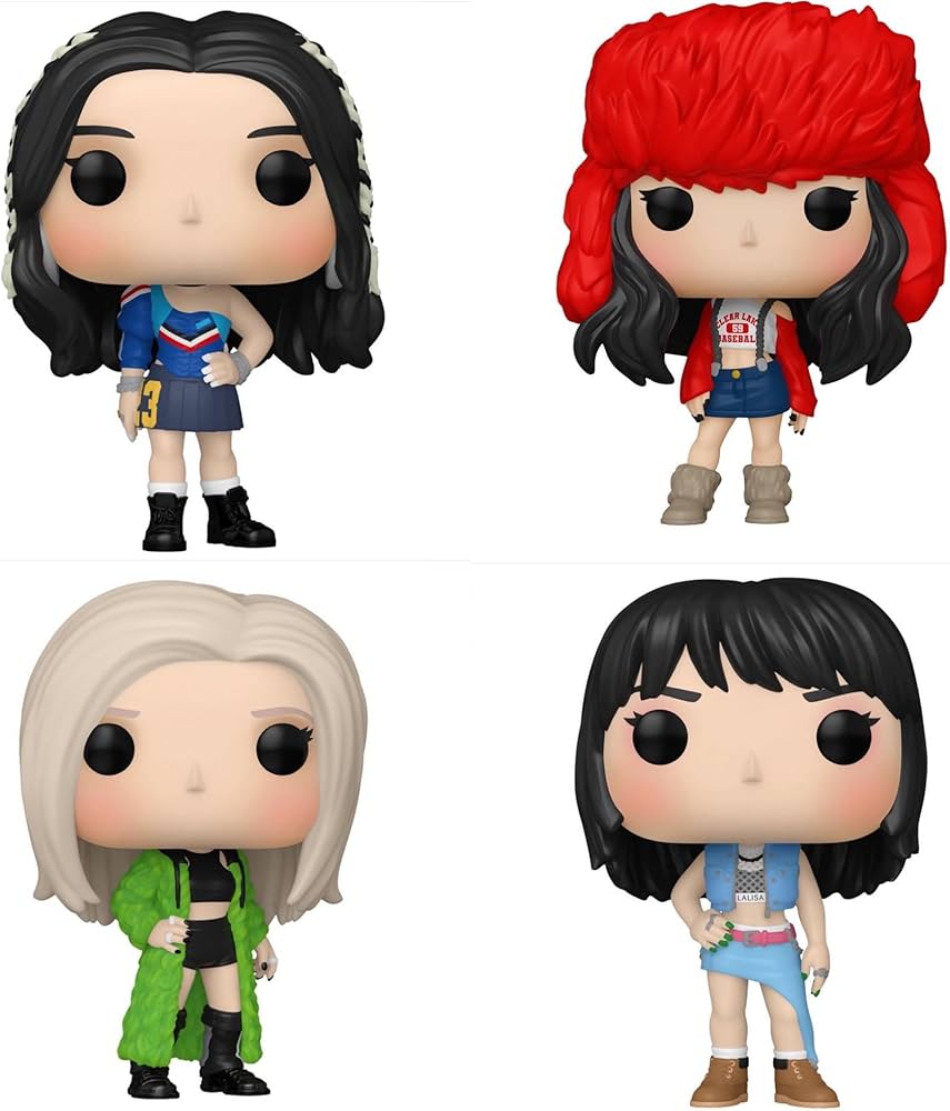 Amazon.co.jp: Funko Pop! Blackpink - リサ、ジェニー、ジスー