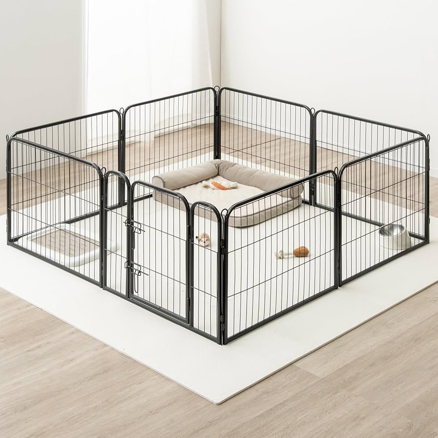 Amazon.co.jp: タンスのゲン ペットサークル 高さ 60cm バリアフリー