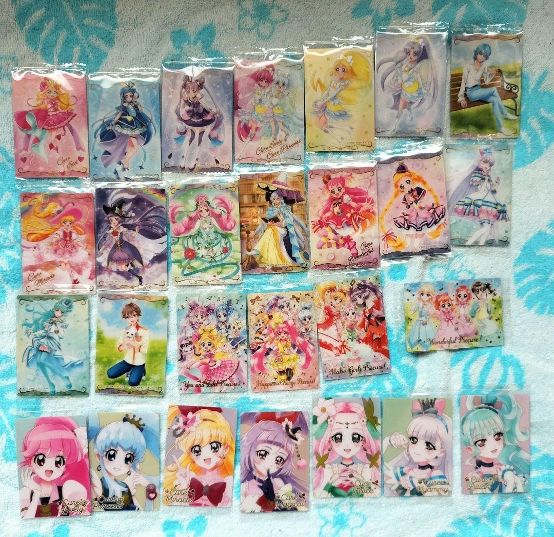 プリキュアカードウエハース11 全27種フルコンプ Pプリキュアカード