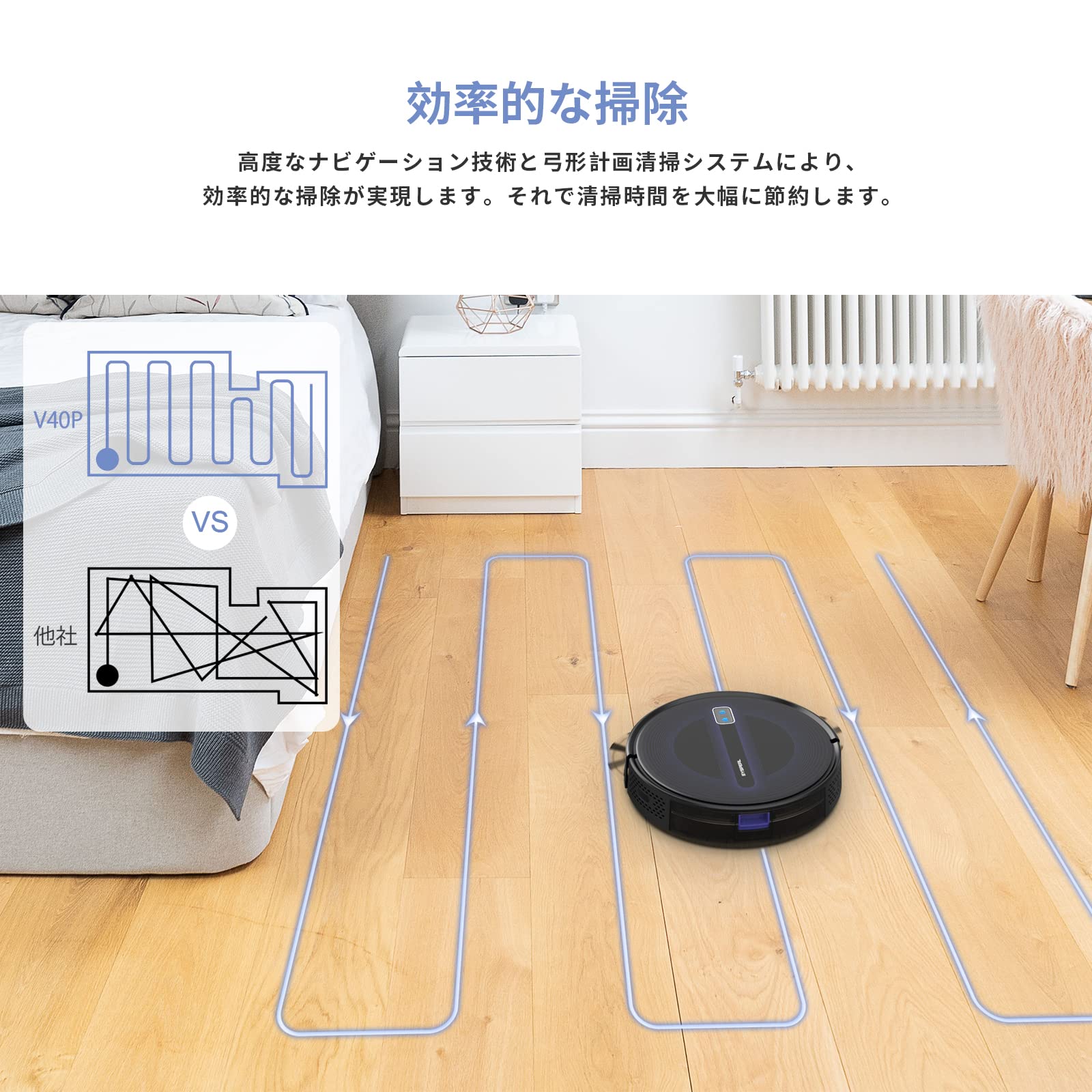 SYSPERL-P220 ロボット掃除機 新品未開封】SYSPERL-P220 ロボット掃除機