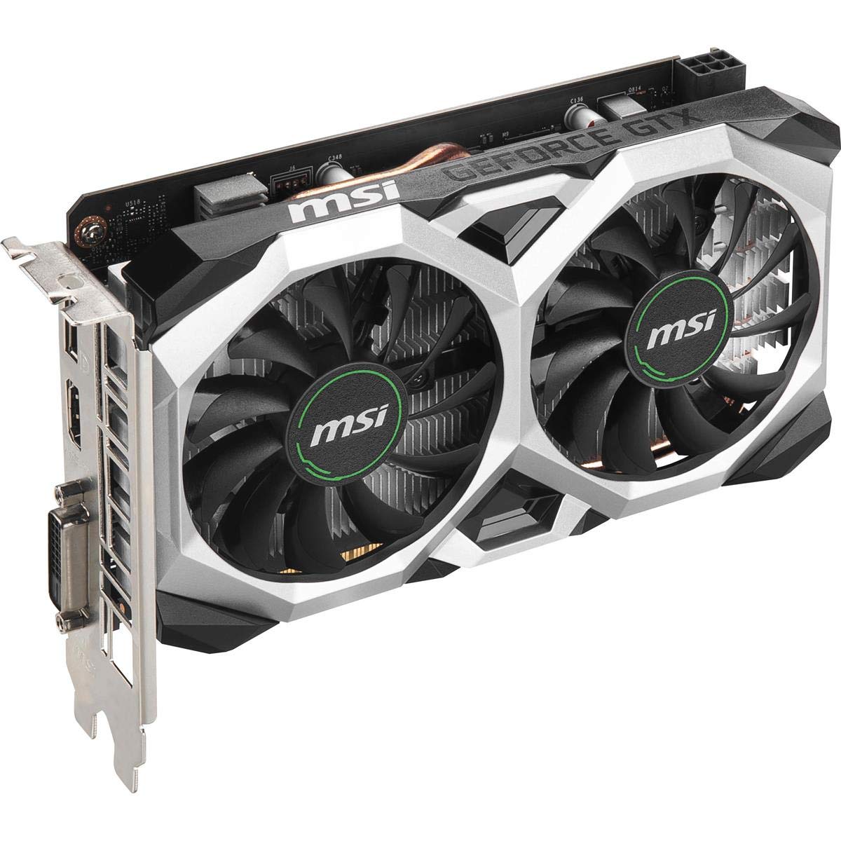 Amazon | MSI GeForce GTX 1650 SUPER VENTUS XS OC グラフィックス