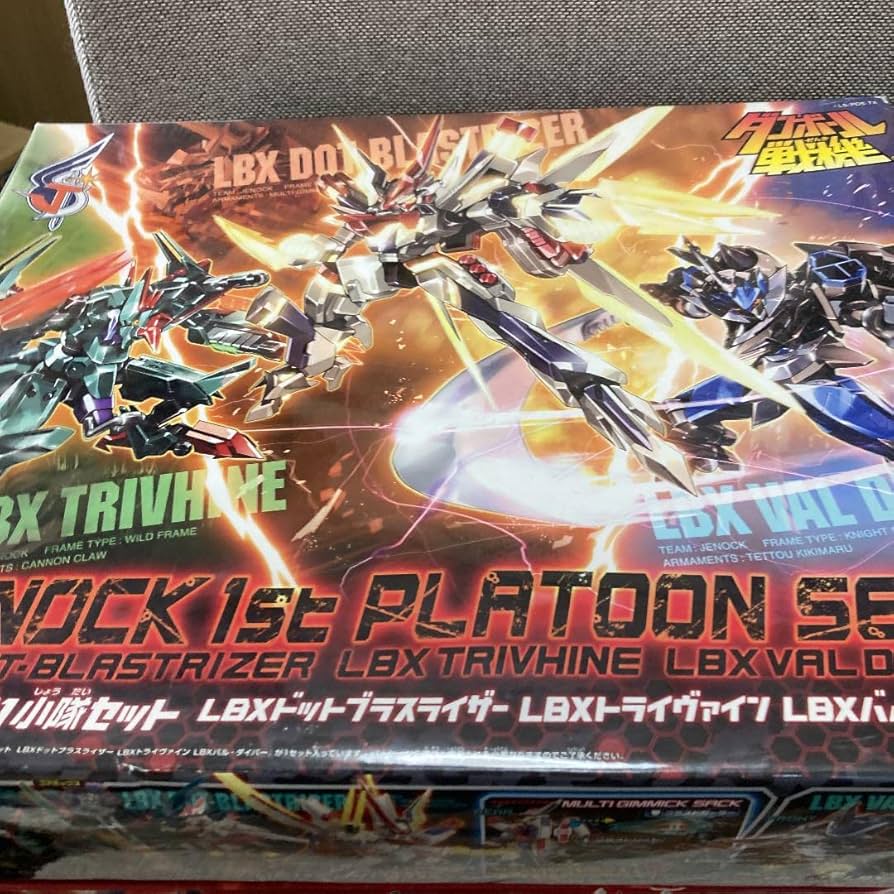Amazon.co.jp: ダンボール戦機 ジェノック第一小隊セット LBX
