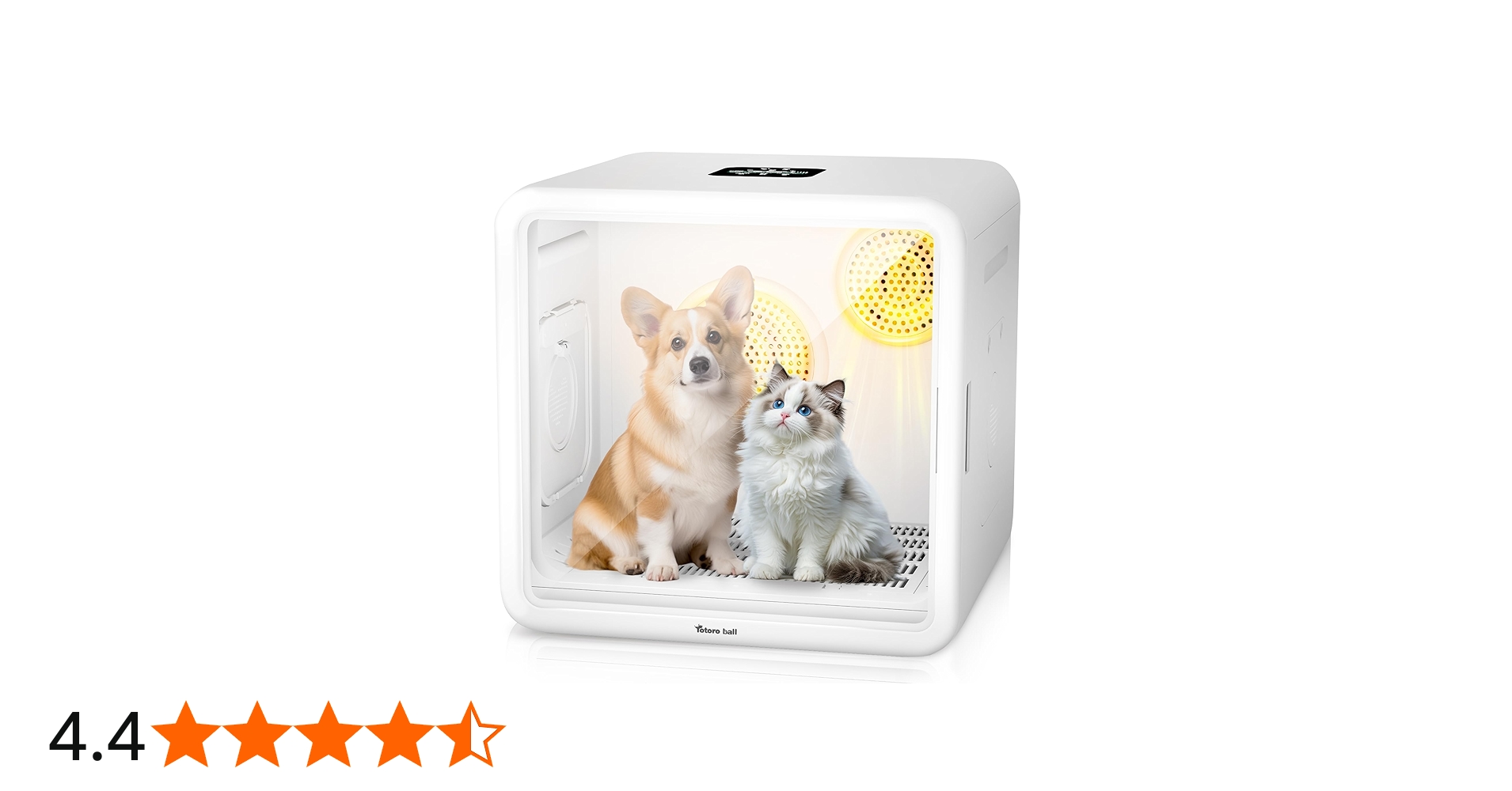 Amazon | [業界初82L大容量]Totoro ball ペットドライルーム ペット