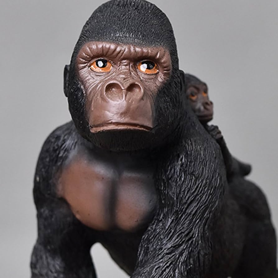Amazon.co.jp: ゴリラ 置物 フィギュア オブジェ 雑貨 グッズ 北欧