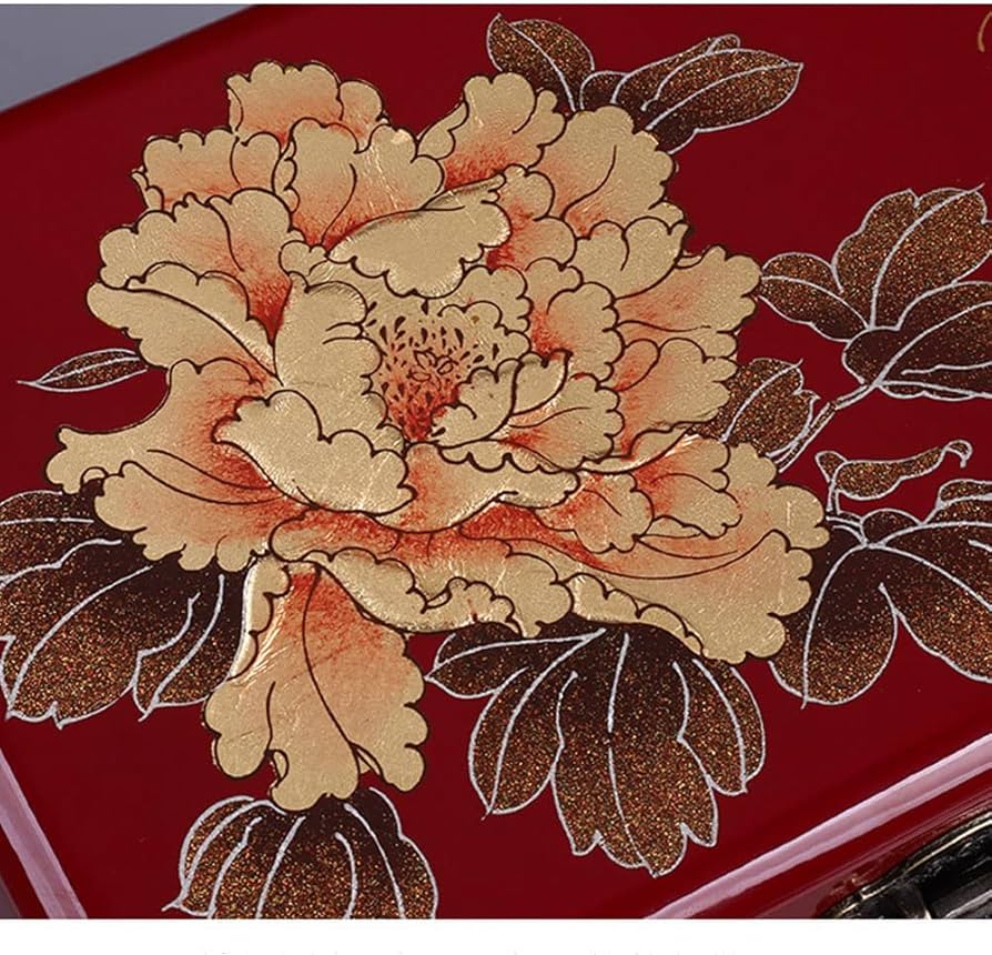 Amazon｜中国の宝石箱、大容量の宝石箱のレトロなスタイルの化粧箱