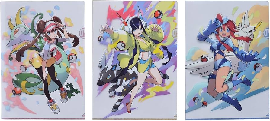 Amazon.co.jp: ポケモンセンターオリジナル A4クリアファイル3枚セット