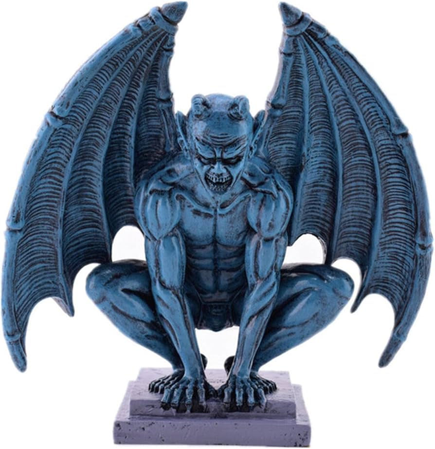 Amazon.co.jp: サタン悪魔彫刻樹脂レトロガーゴイルホームショーケース