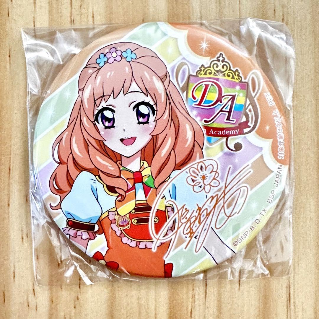 アイカツ スターズ プライズ 限定 缶バッジ 白鳥ひめ アイカツスターズ
