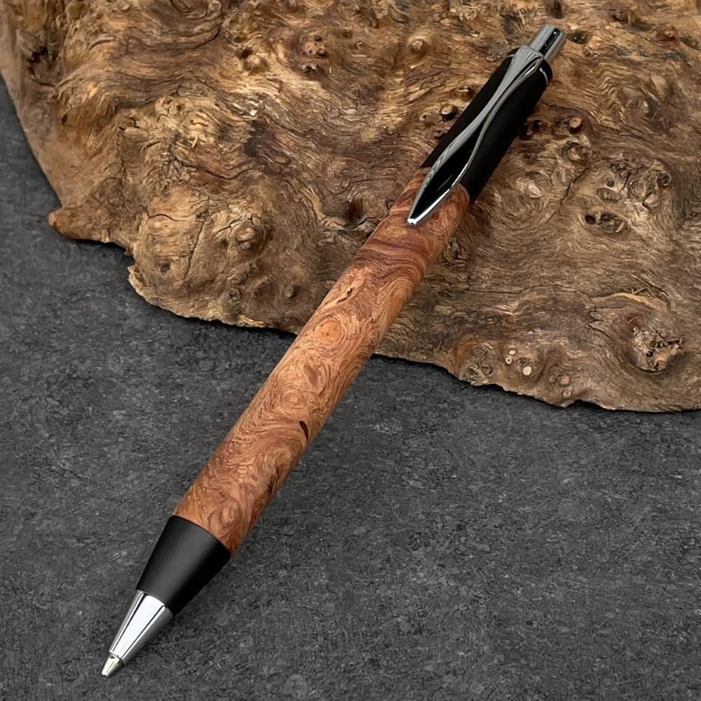 Amazon | 花梨瘤杢/SIN Pen 2つの内部機構を持つ新感覚の木軸ペン