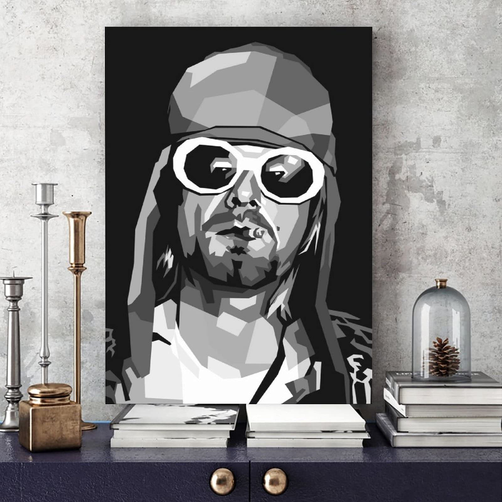 カートコバーン油絵アート