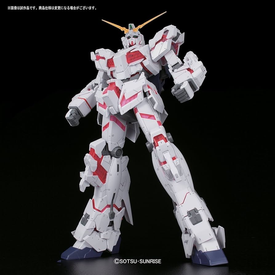 Amazon.com: BANDAI Hobby Mega Size 1/48 Unicorn Gundam [Destroy
