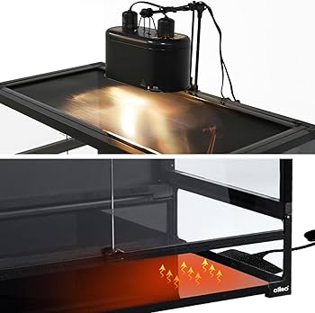 Amazon | 243L 爬虫類 飼育ケージ 折りたたみ式 グラステラリウム W120