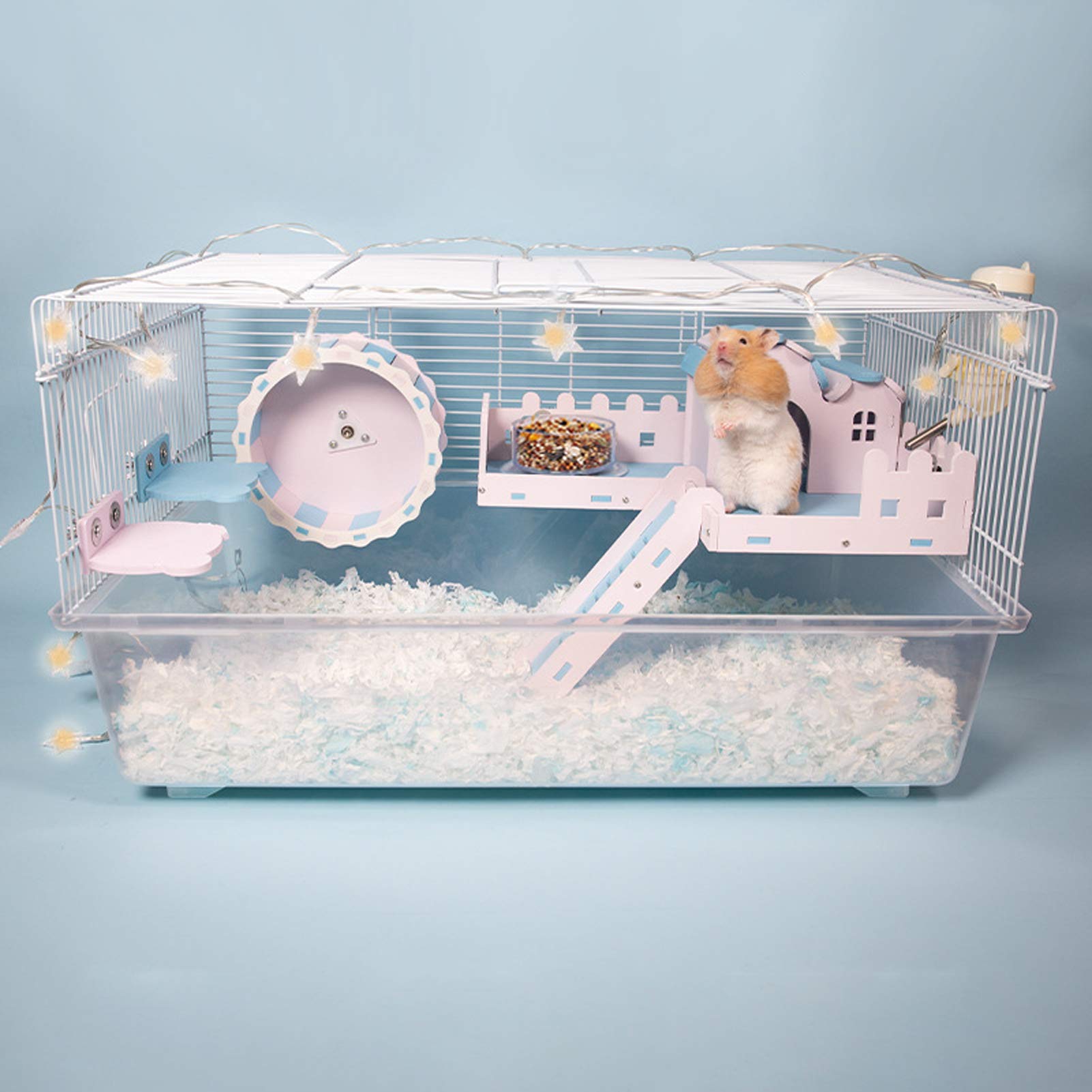 Amazon | ハムスターケージ 飼育ケージ オシャレ ハムスターハウス