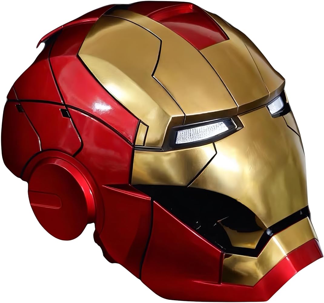 Amazon.co.jp: [EINI] アイアンマン マスク リアルモデル ゴールド