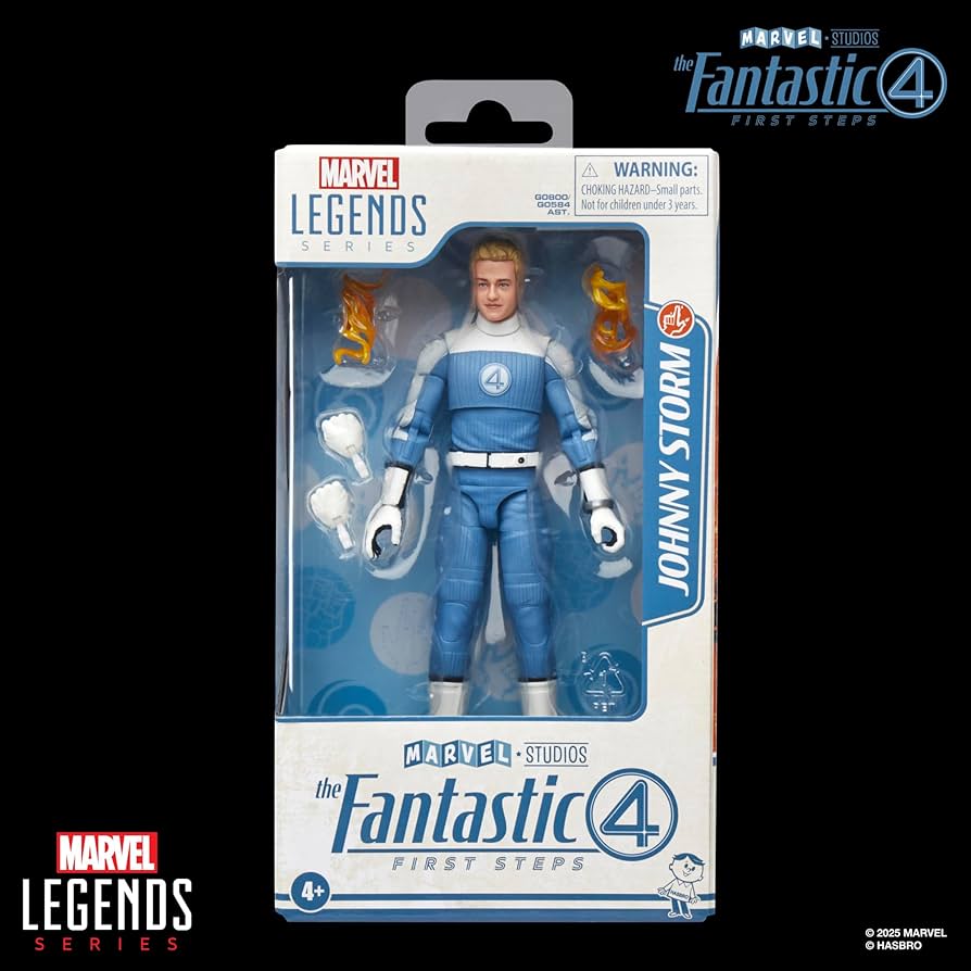 Amazon.com: Marvel Legends Series Johnny Storm, The Fantastic Four