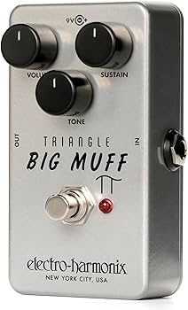 Amazon.com: Electro-Harmonix Triangle Big Muff Pi Fuzz Pedal