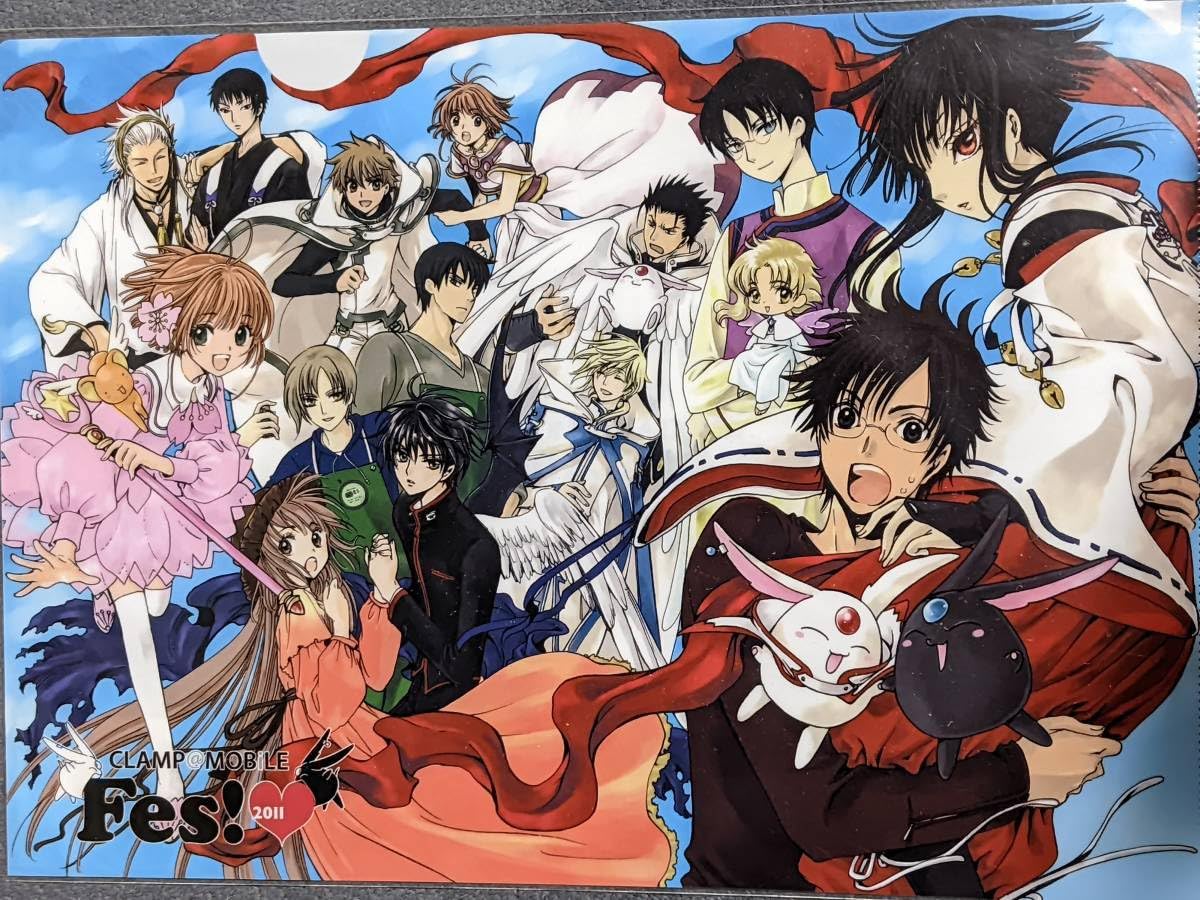 CCさくら CLAMP festival 2012 クリアファイル セット CCさくら CLAMP