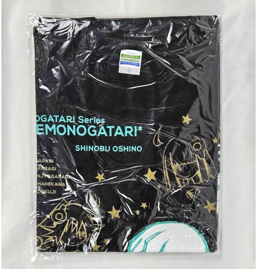 Amazon.co.jp: 偽物語 Tシャツ ウエダハジメ 忍野忍 物語シリーズ 化