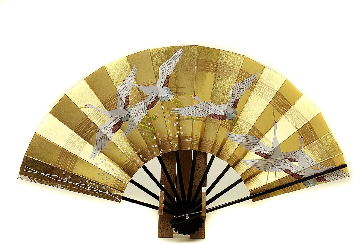 ☆ 有名作家 金画 飾り扇子 ☆ 有名作家 金画 飾り扇子 ☆ 有名作家 金