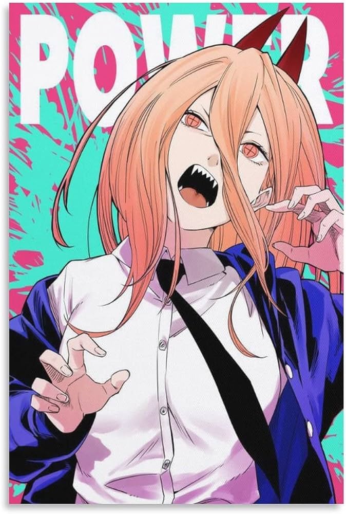 チェンソーマン ポスター パワー チェンソーマン B2 ポスター D