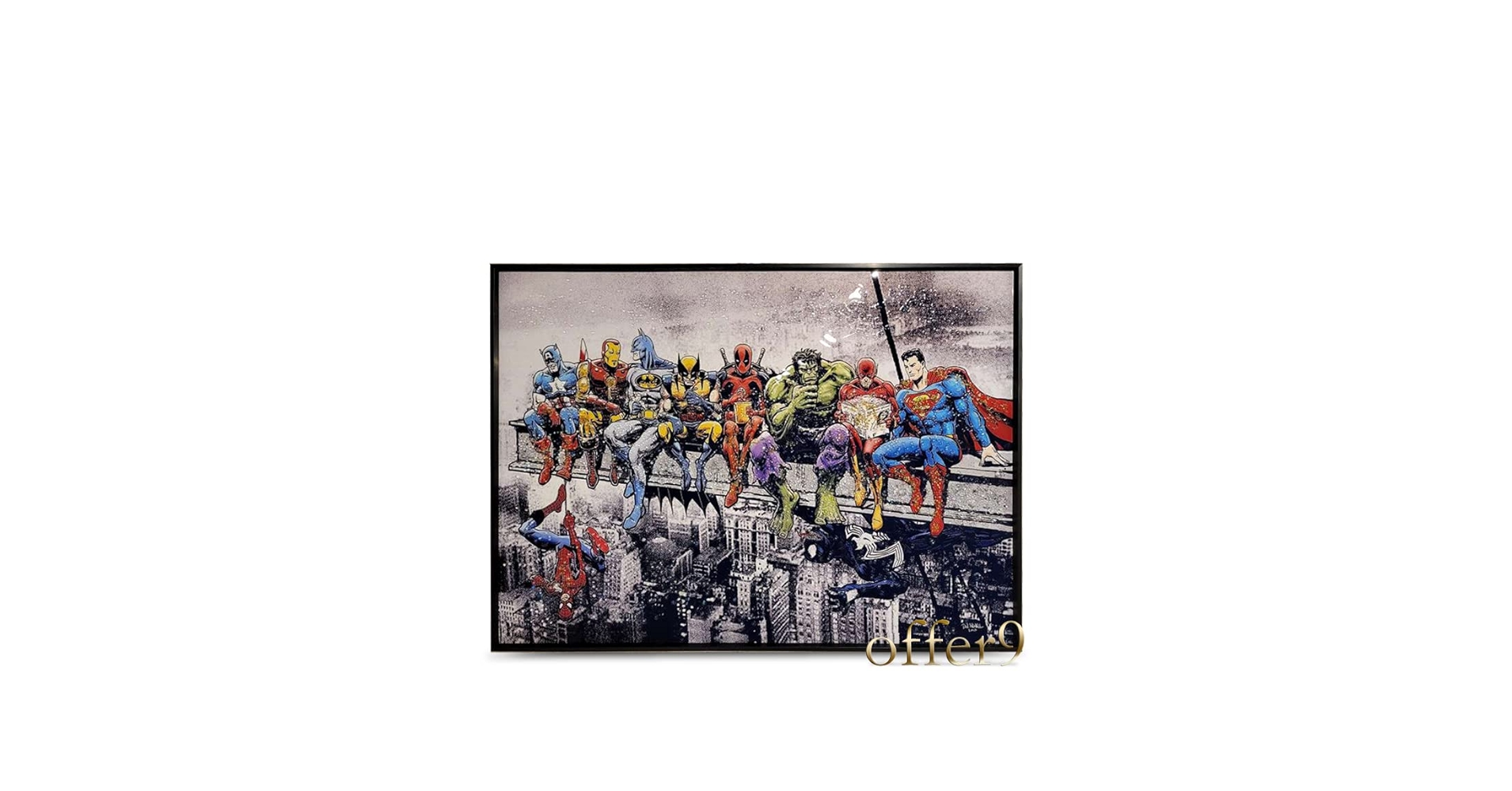 Amazon.co.jp: アートパネル 水晶絵 アートフレーム アメコミ マーベル