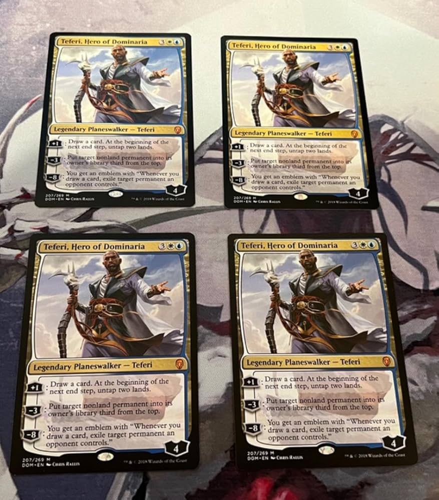 MTG ドミナリアの英雄テフェリー foil 4枚セット 【公式通販】