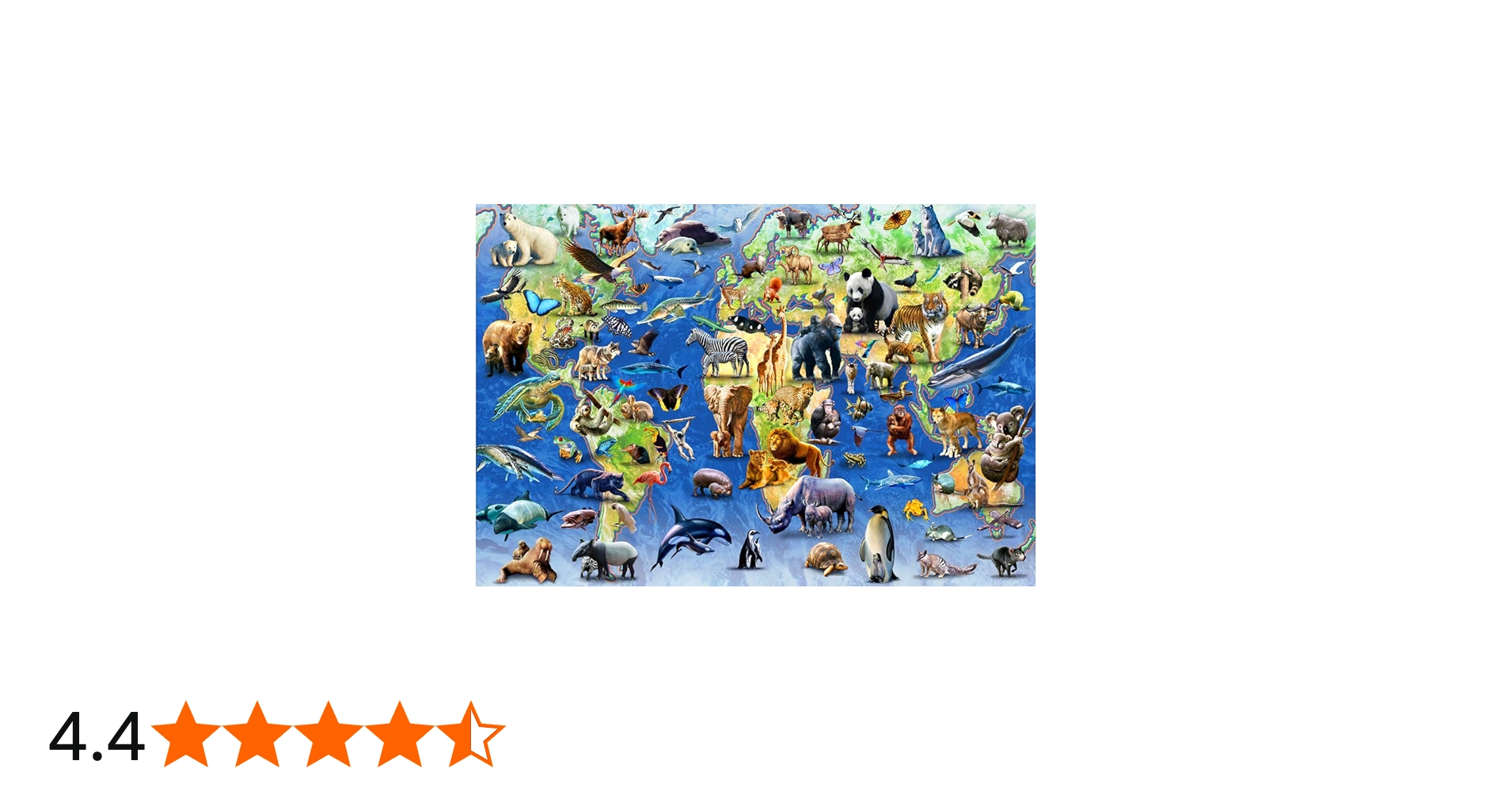 Amazon.co.jp: Endangered Species 子供用ジグソーパズル 100ピース