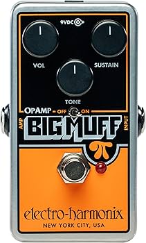 Amazon.com: Electro-Harmonix Op Amp Big Muff Pi Fuzz Pedal