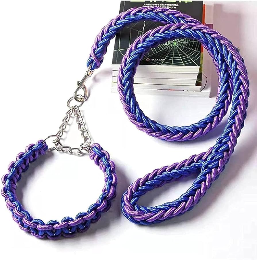 Amazon.co.jp: 犬 パラシュートコード リード首輪セット パラコード